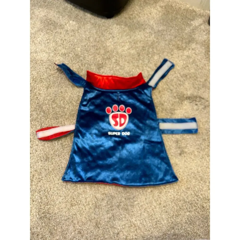 Super Dog Costume Super Hero Dog Excellent Used Condition